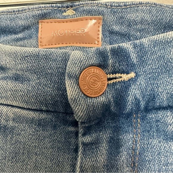 Mother high waisted looker ankle fray woman’s skinny jeans - Picture 7 of 10